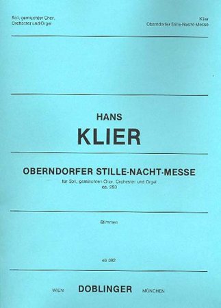 Oberndorfer Stille Nacht Messe Orchesterstimmen